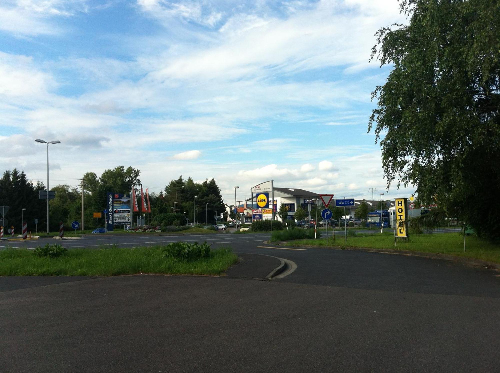 Hotel Bacchusstube Garni Goldbach  Buitenkant foto